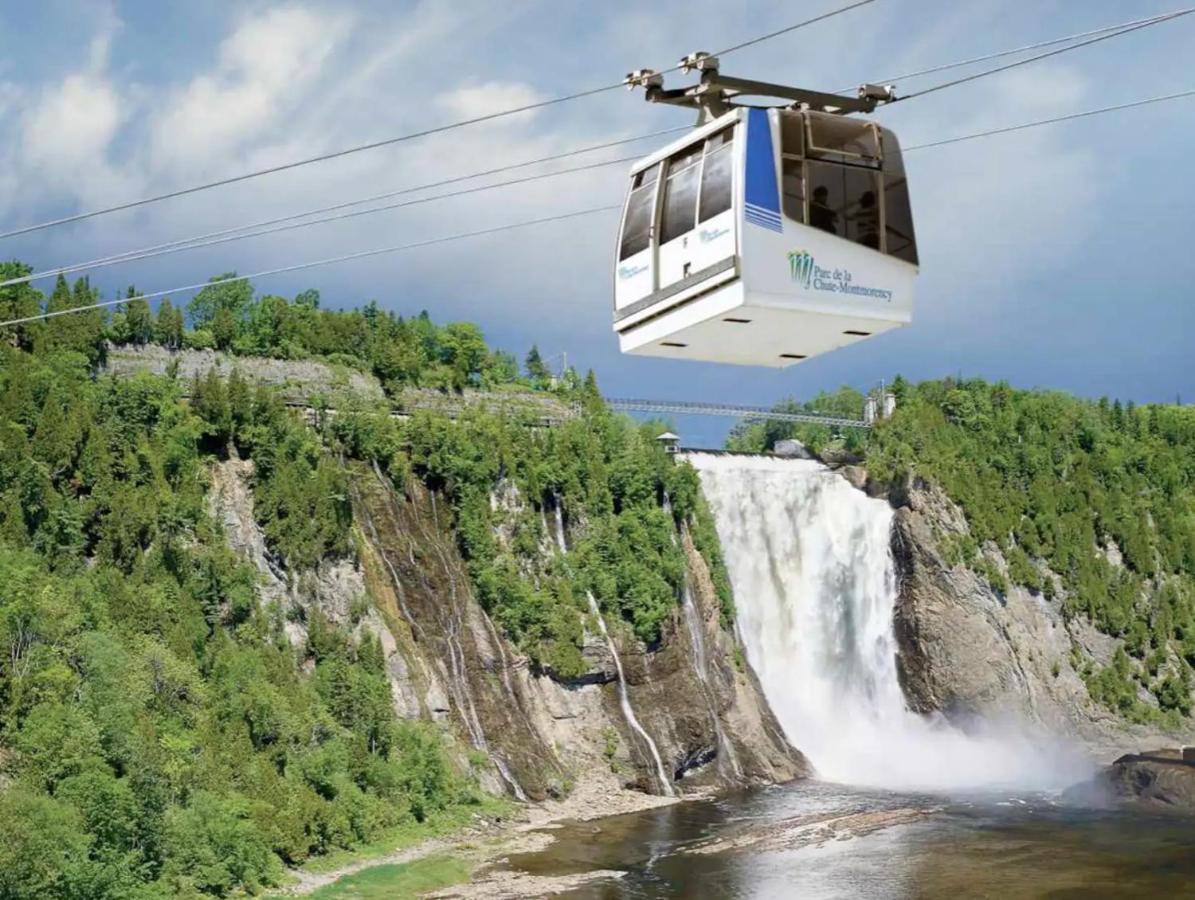 Initial - Road Trip - Chutes-Montmorency - Vue Fleuve Saint-Jean-de-Boischâtel Exterior foto