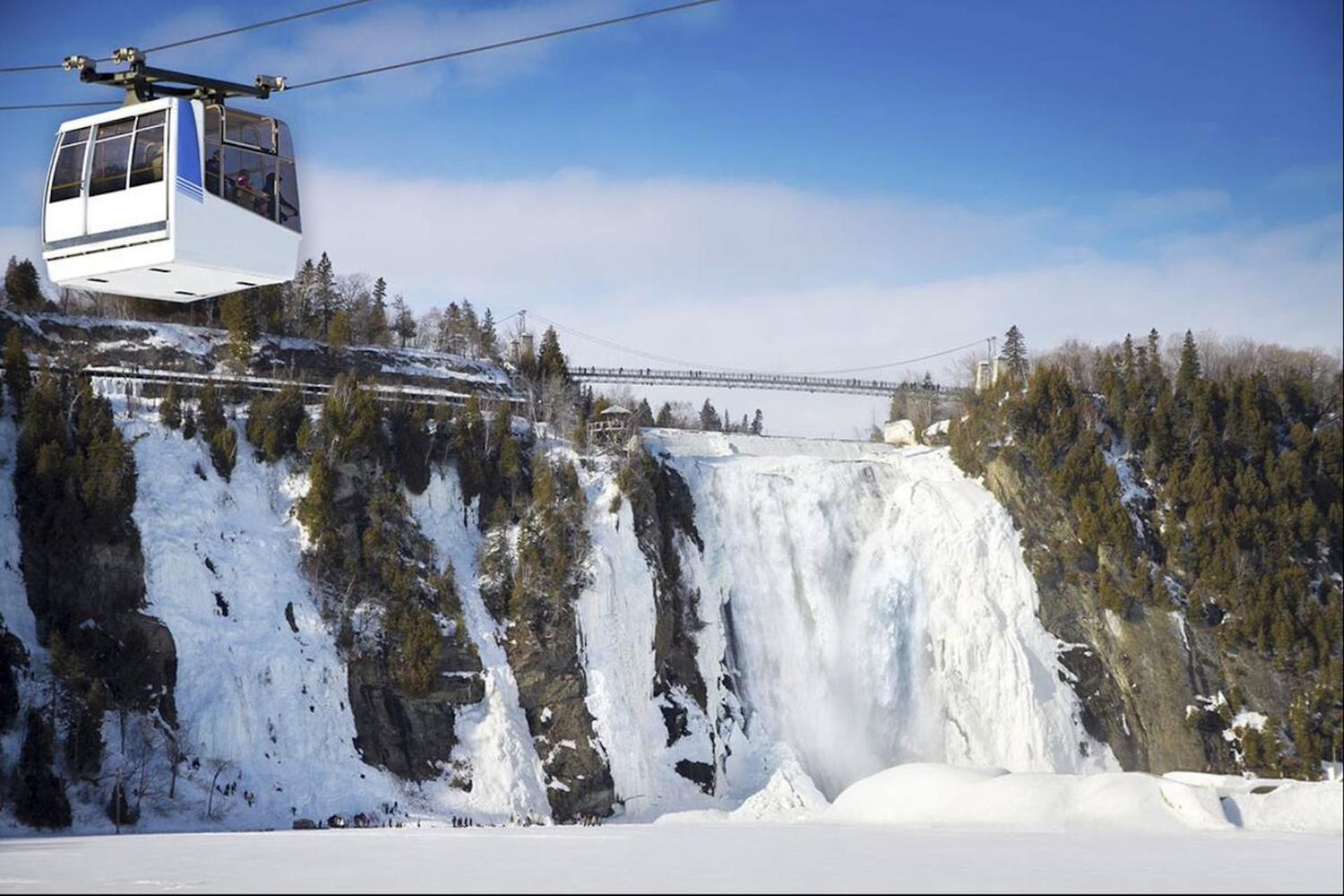 Initial - Road Trip - Chutes-Montmorency - Vue Fleuve Saint-Jean-de-Boischâtel Exterior foto